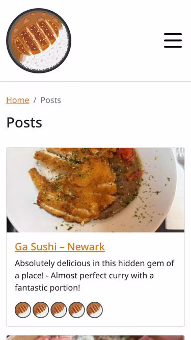 Screenshot of katsu.rocks