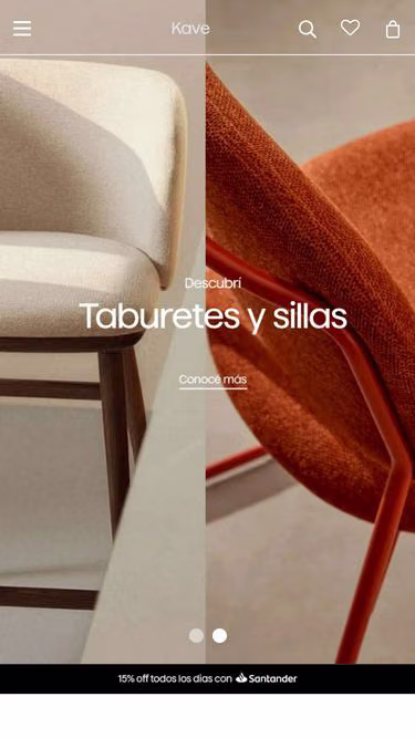 Screenshot of kavehome.com.uy