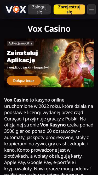 Screenshot of kawas.pl