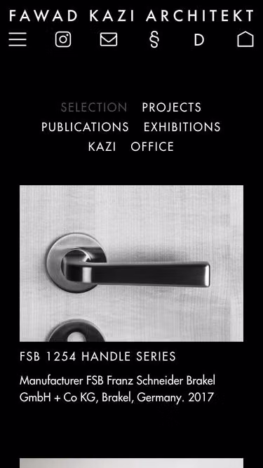 Screenshot of kazi.ch