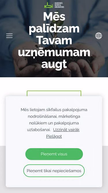 Screenshot of kbi.lv
