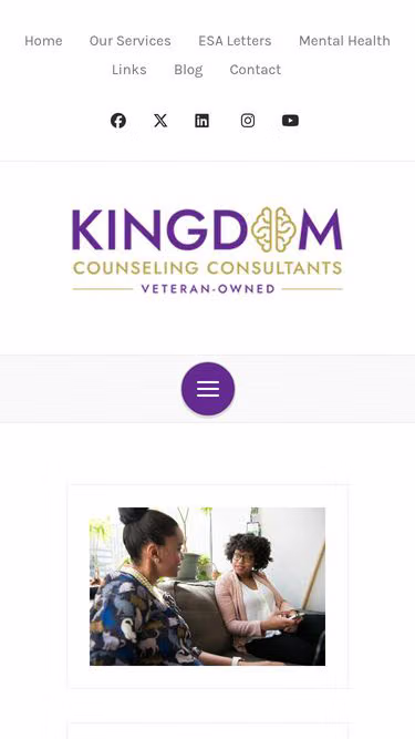 Screenshot of kcc.care