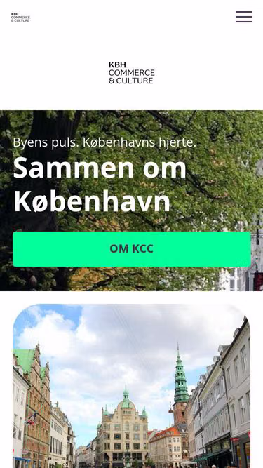 Screenshot of kcc.dk