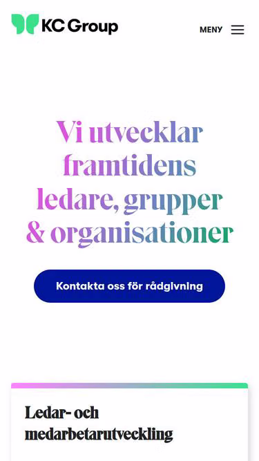 Screenshot of kcgroup.nu