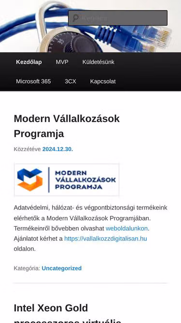 Screenshot of kck.hu