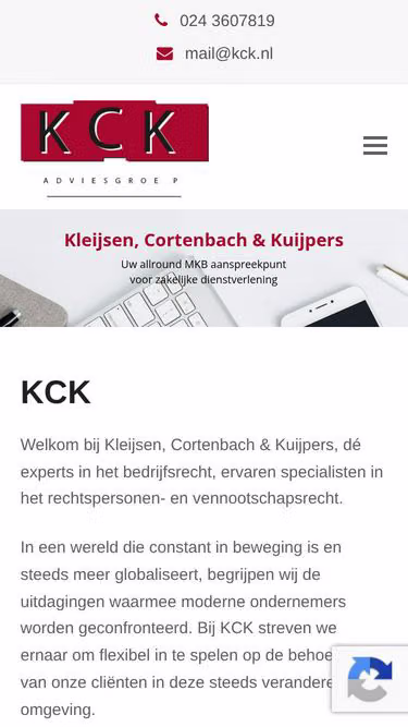 Screenshot of kck.info