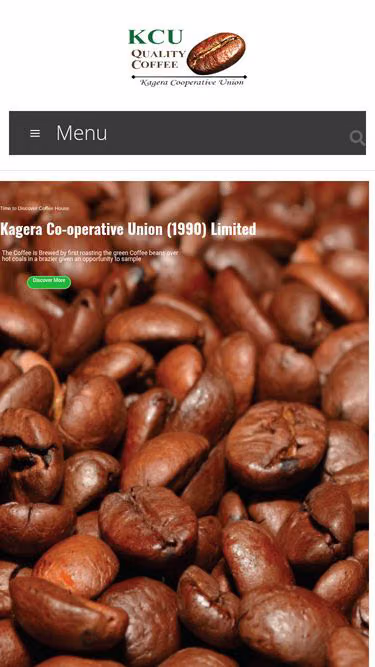 Screenshot of kcu.or.tz