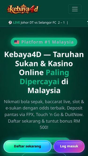 Screenshot of kebaya4d.best