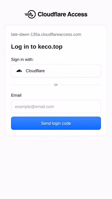 Screenshot of keco.top