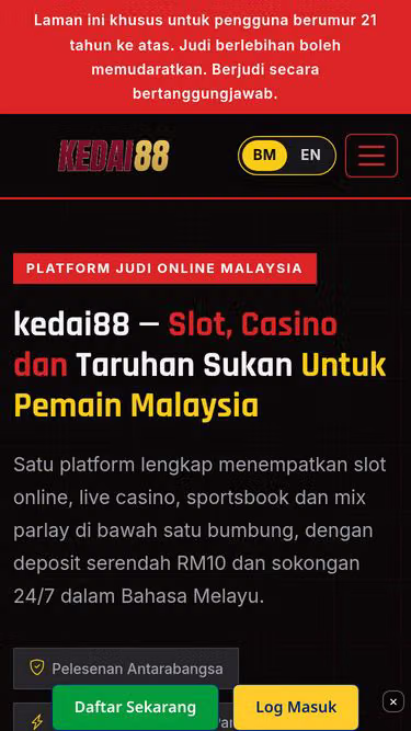 Screenshot of kedai88.one