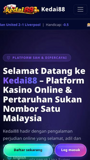 Screenshot of kedai88.xyz