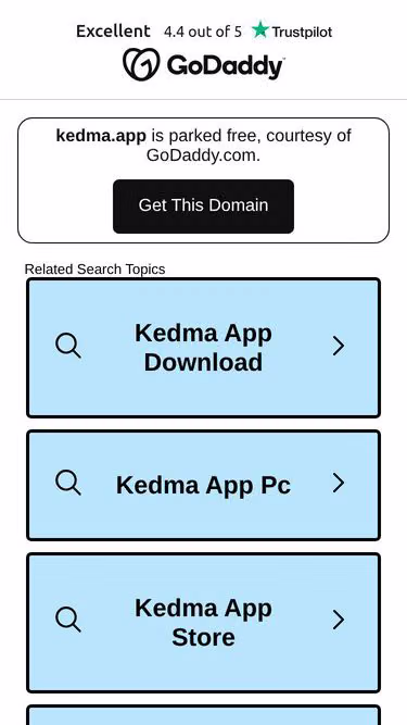 Screenshot of kedma.app