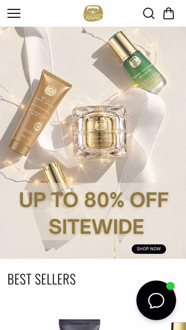 Screenshot of kedma.shop
