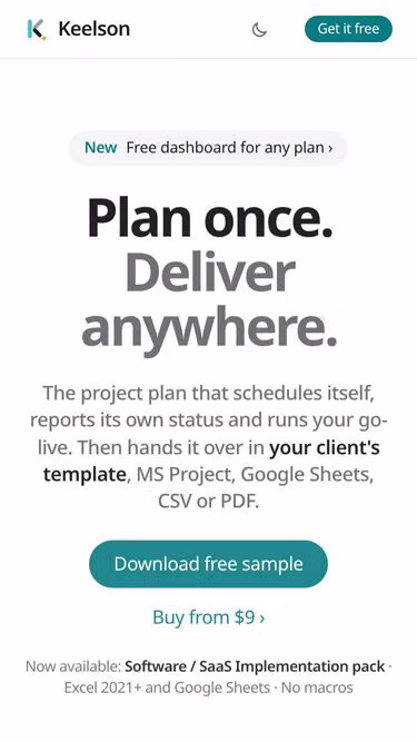 Screenshot of keelson.co.in