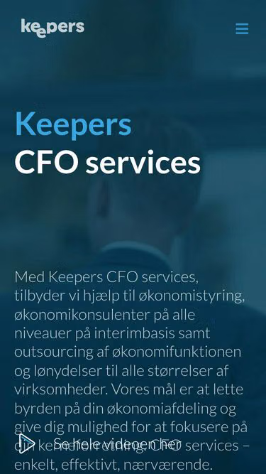 Screenshot of keepers.nu