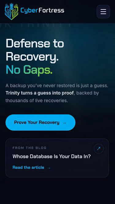 Screenshot of keepitsafe.se