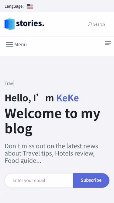 Screenshot of keke.love