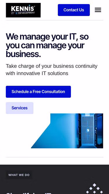 Screenshot of kennis.com.ng