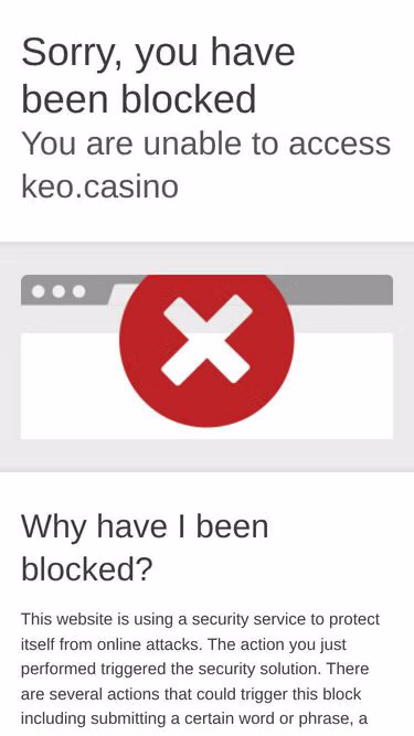 Screenshot of keo.casino