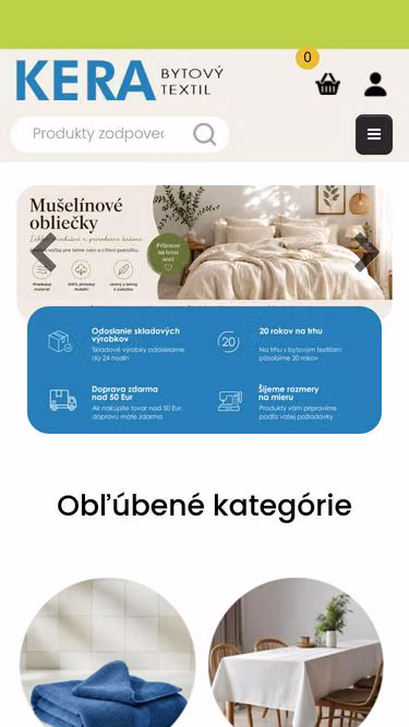Screenshot of kera.sk