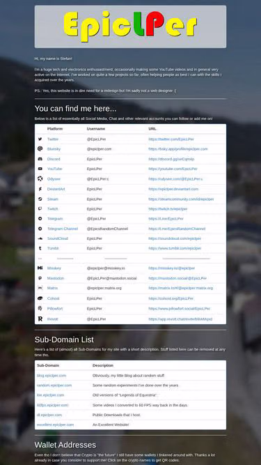 Screenshot of kern.social