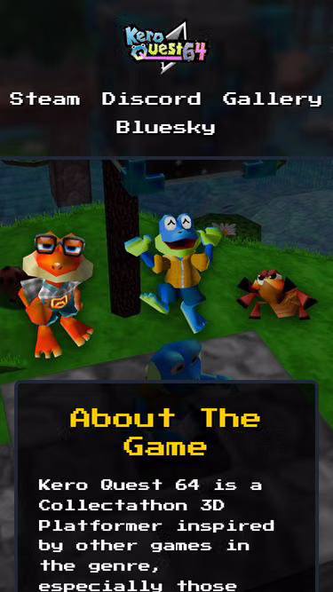 Screenshot of kero.quest