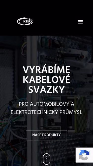Screenshot of kes.cz
