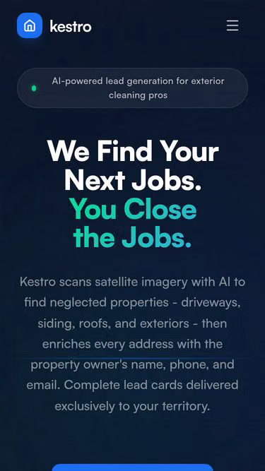 Screenshot of kestro.ai