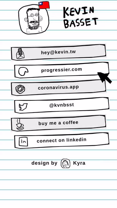 Screenshot of kevin.tw