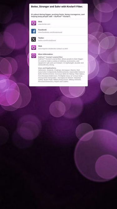 Screenshot of kevlar.tel