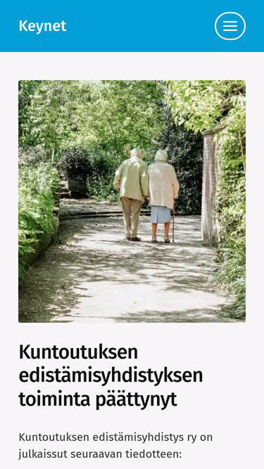 Screenshot of keynet.fi