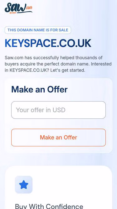 Screenshot of keyspace.co.uk