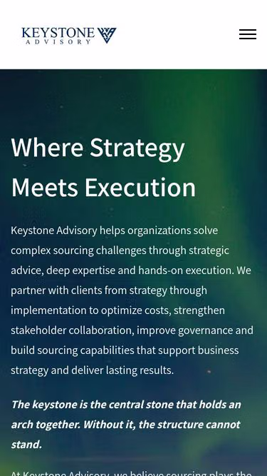 Screenshot of keystoneadvisory.se