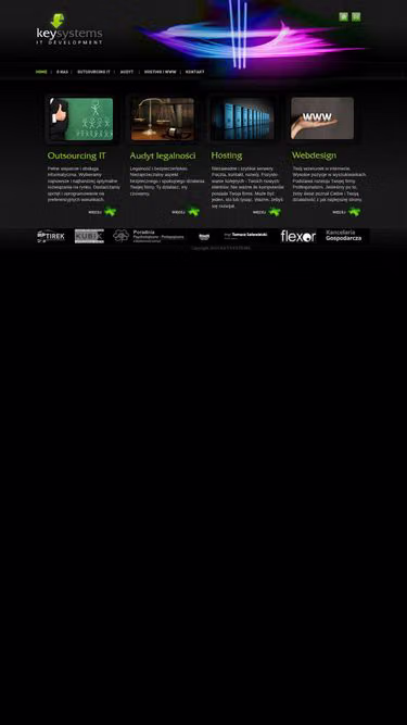 Screenshot of keysystems.pl