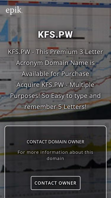 Screenshot of kfs.pw