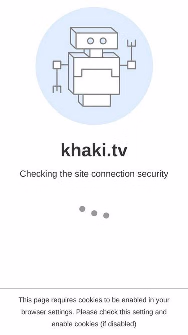 Screenshot of khaki.tv