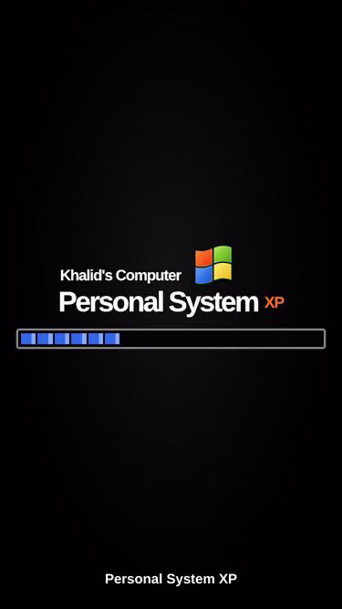 Screenshot of khalid.computer