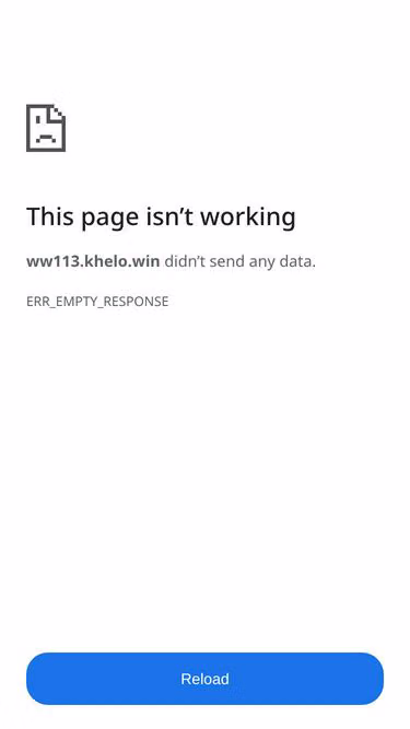 Screenshot of khelo.win
