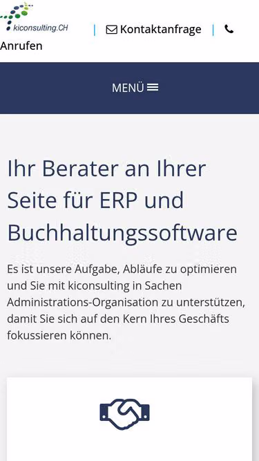 Screenshot of kiconsulting.ch