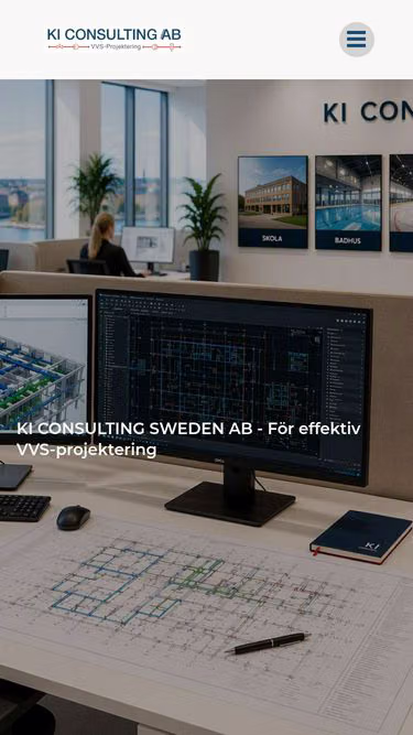 Screenshot of kiconsulting.se