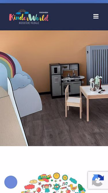 Screenshot of kinderworld.fr