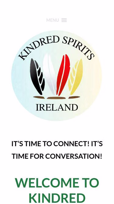 Screenshot of kindredspirits.earth