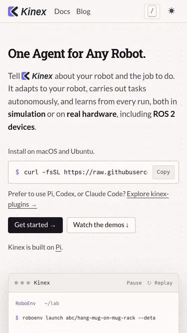 Screenshot of kinex.autos