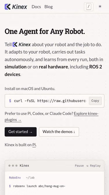 Screenshot of kinex.nexus