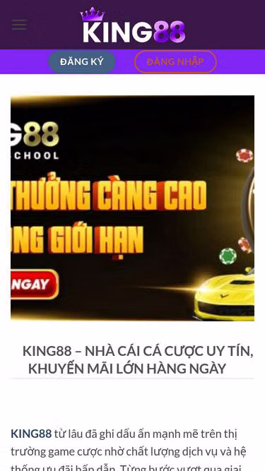 Screenshot of king88com.wiki