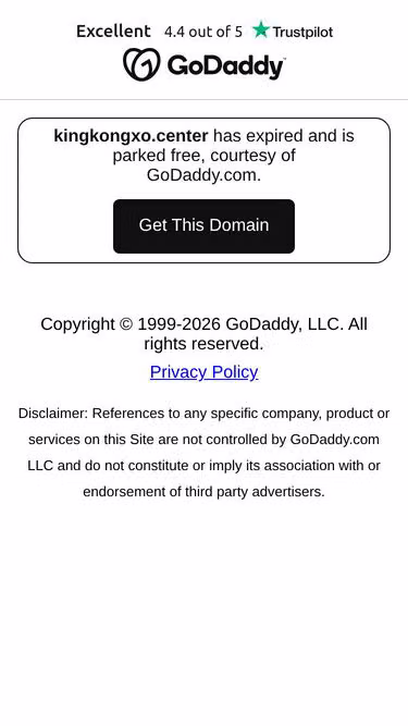 Screenshot of kingkongxo.center