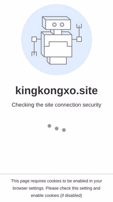Screenshot of kingkongxo.site