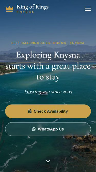 Screenshot of kingofkings.co.za