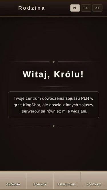 Screenshot of kingshot.pl