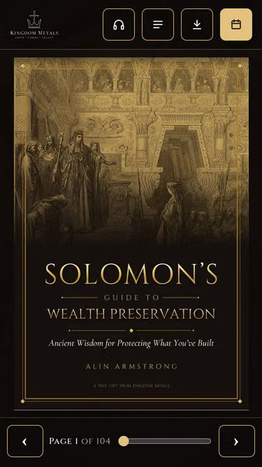 Screenshot of kingsolomon.guide